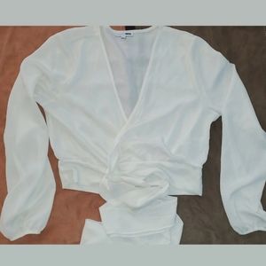 SOLD...Fashion Nova Women's Top Off White, Ivory